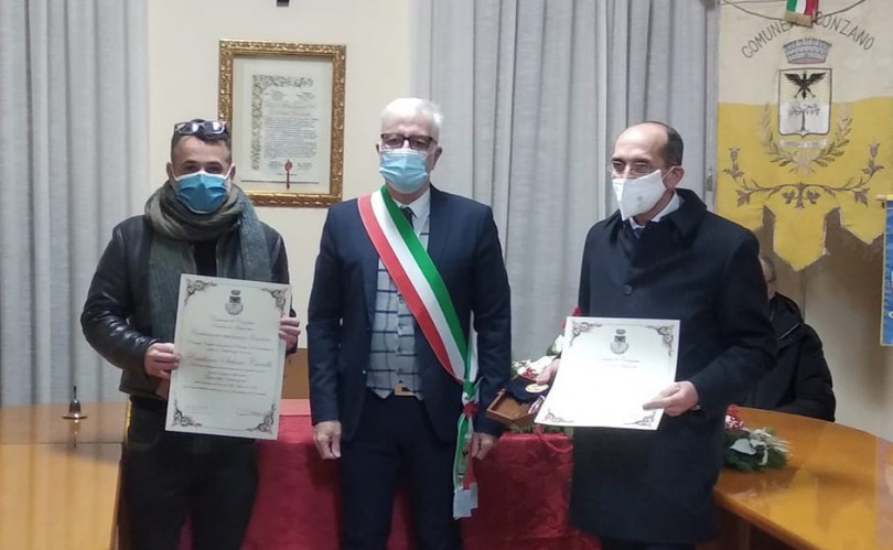 Emiliano Cavalli e Marco Mazzucco cittadini onorari di Conzano